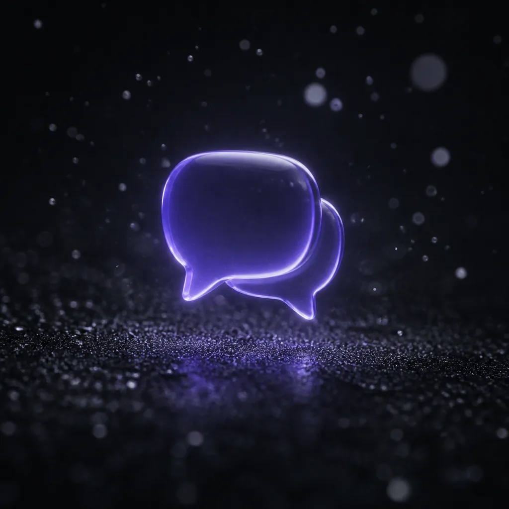 Espacio de soporte y comunicación con luz violeta